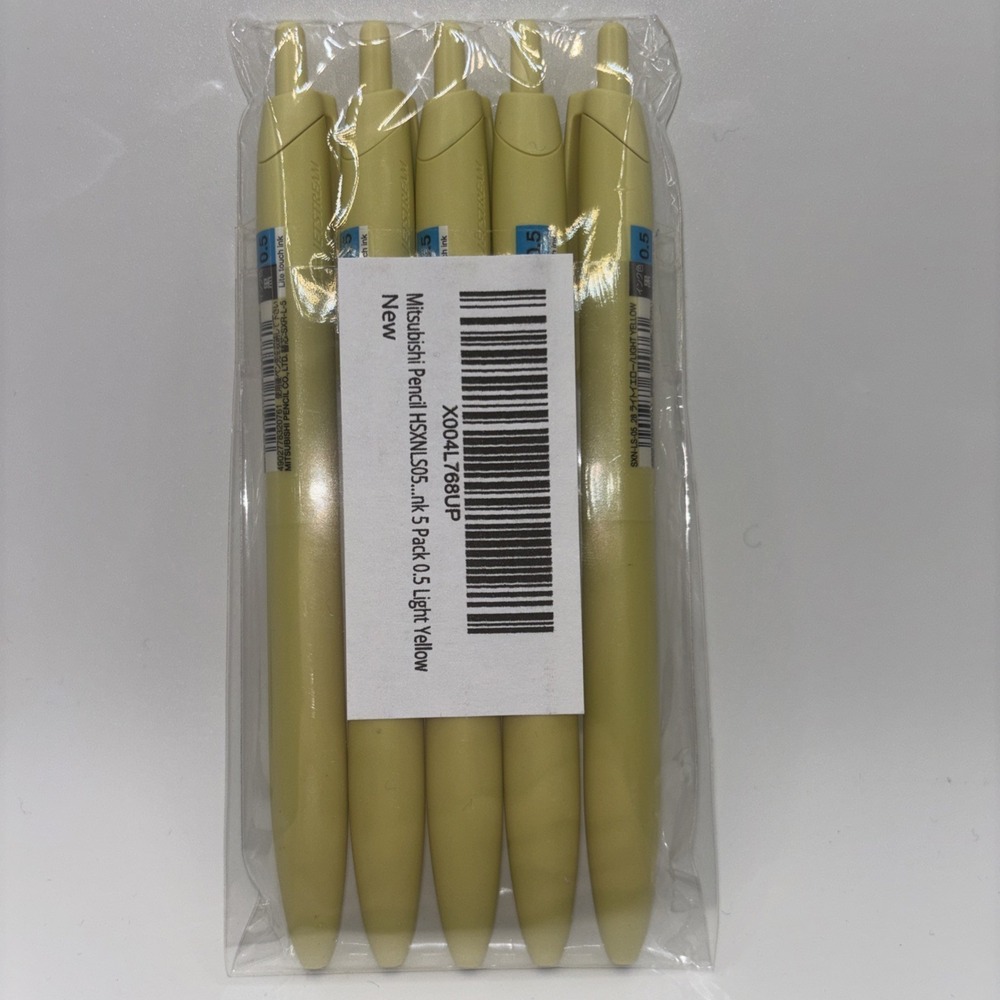 Mitsubishi Pencil HSXNLS055P.28 Permanent 1 Count (Pack of 1), lightyellow - Picture 3 of 3